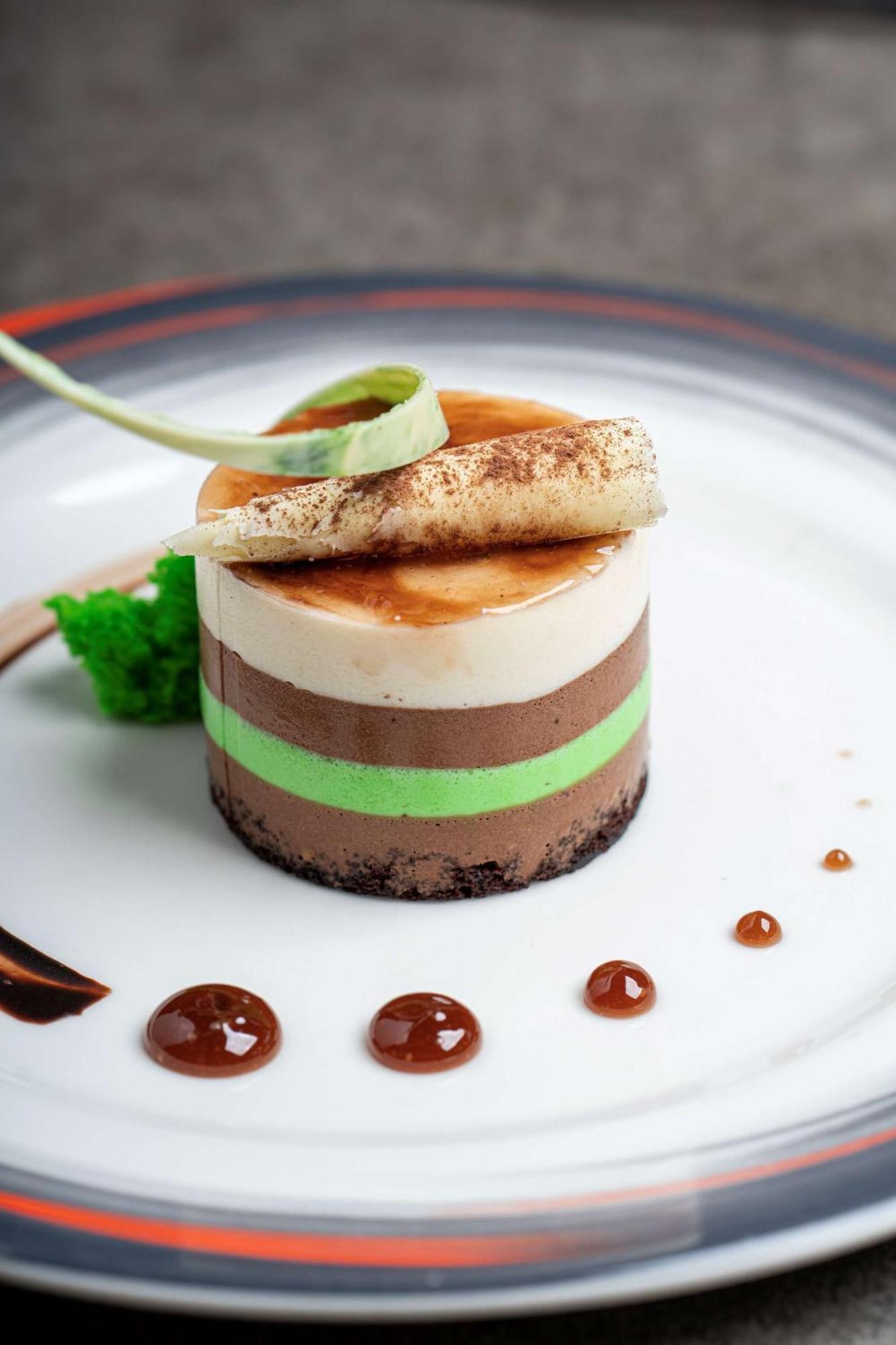 Radisson Blu Hotel & Resort, Sohar Exterior photo A layered dessert